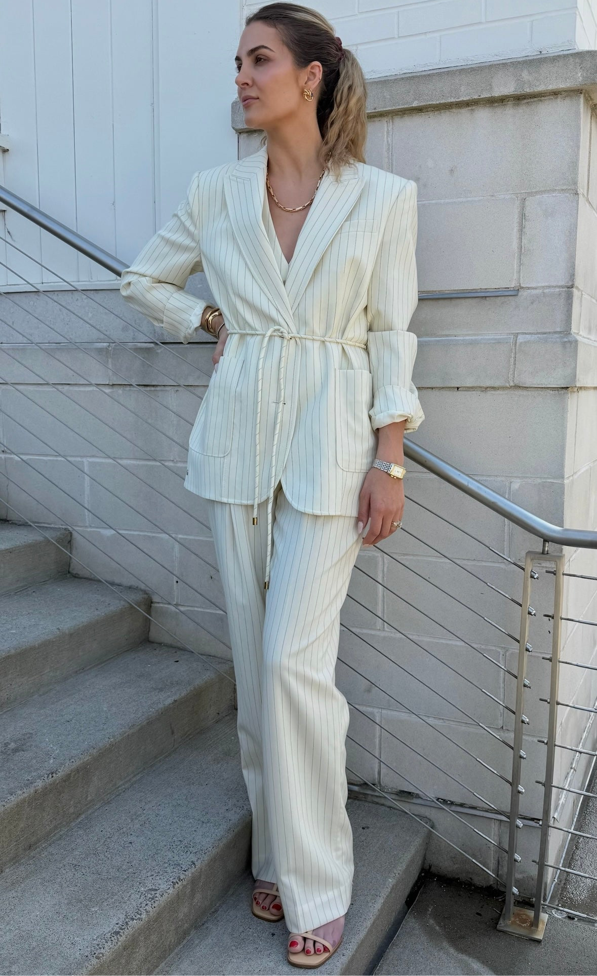 Illuminate Pinstripe Jacket - 2