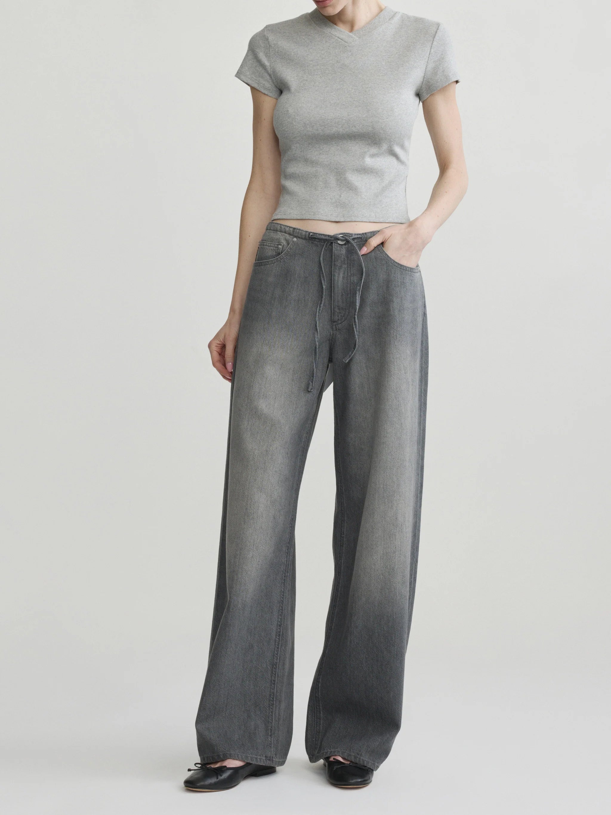 Sienna Low Slung Wide Leg Jean