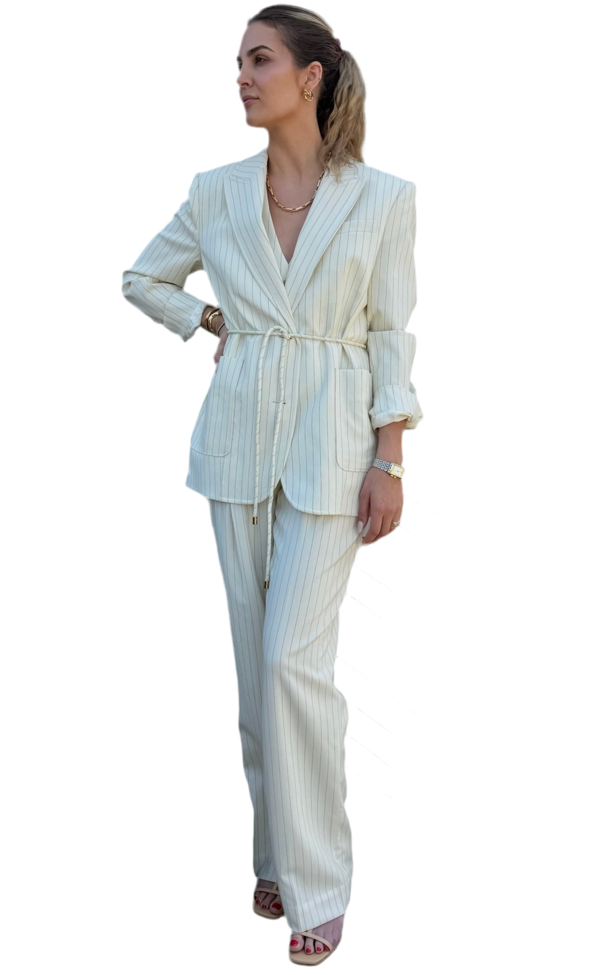 Illuminate Pinstripe Jacket - 2