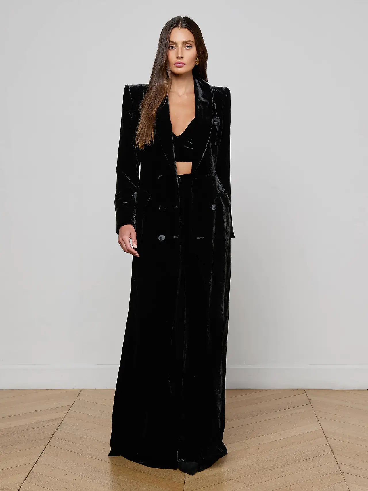 Stormi Maxi Tux Dress