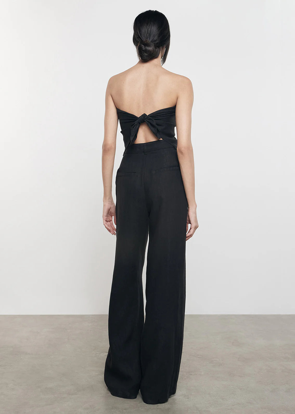 Linen Strapless Tunic