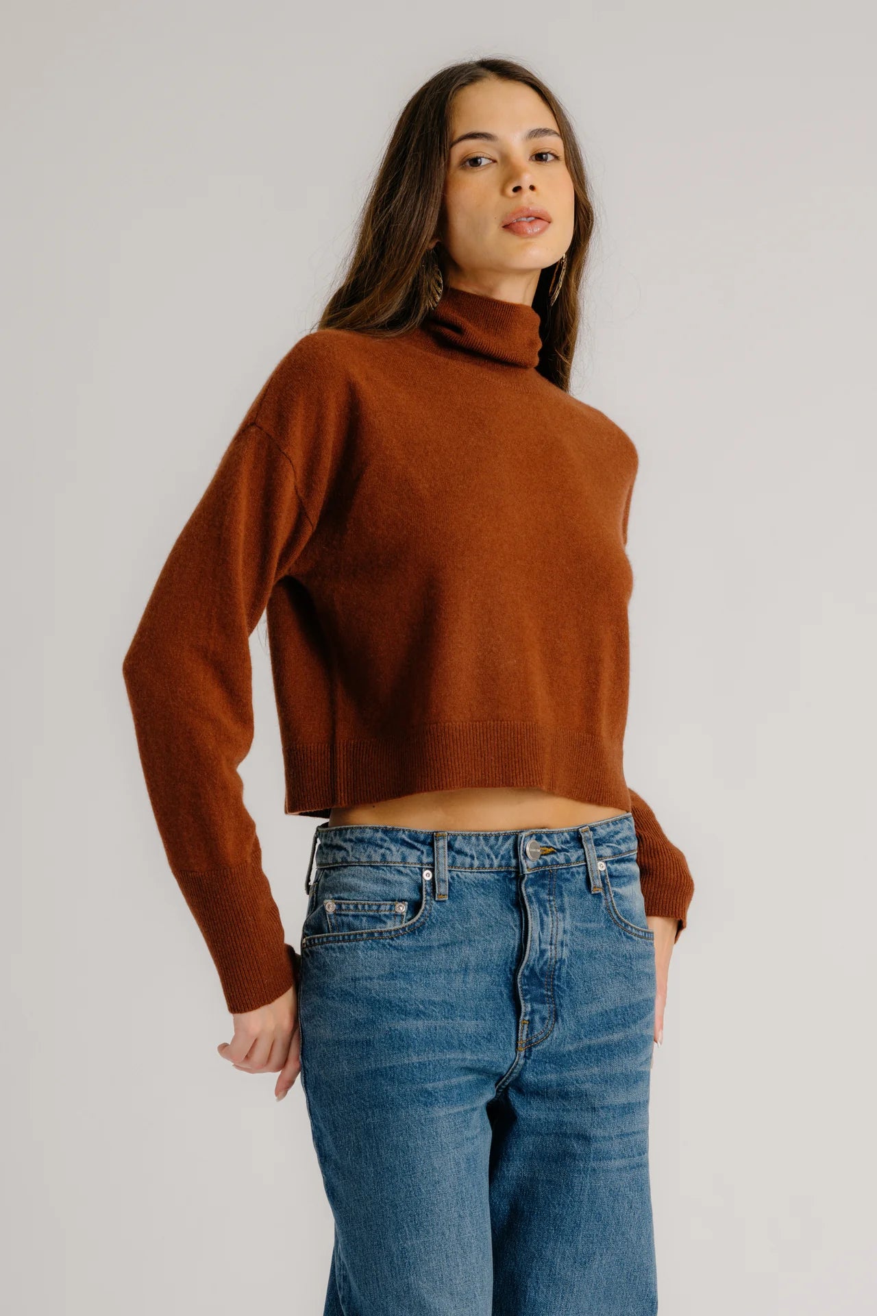 Sable Turtleneck Sweater