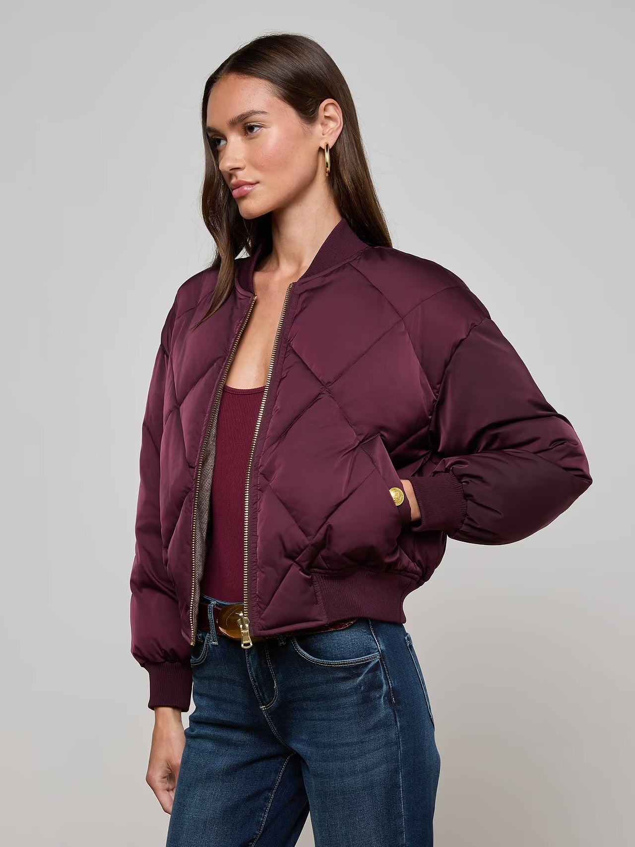 Violeta Reversible Puffer - M
