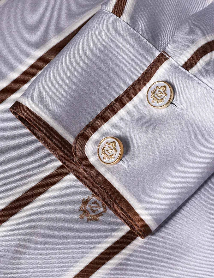 Emblem Tuck Midi Dress