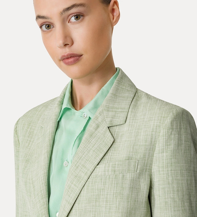 Fil a Fil Oversized Jacket