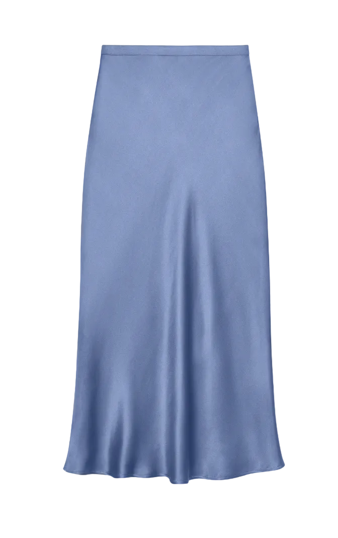 Bar Silk Skirt