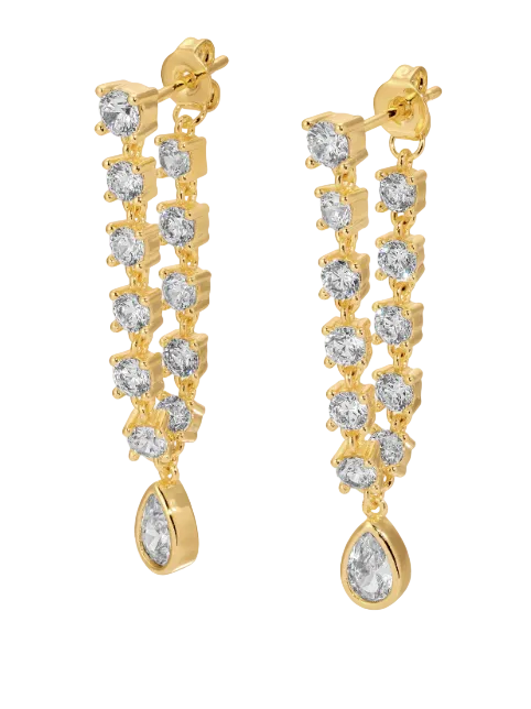 Stephie Bezel Earrings