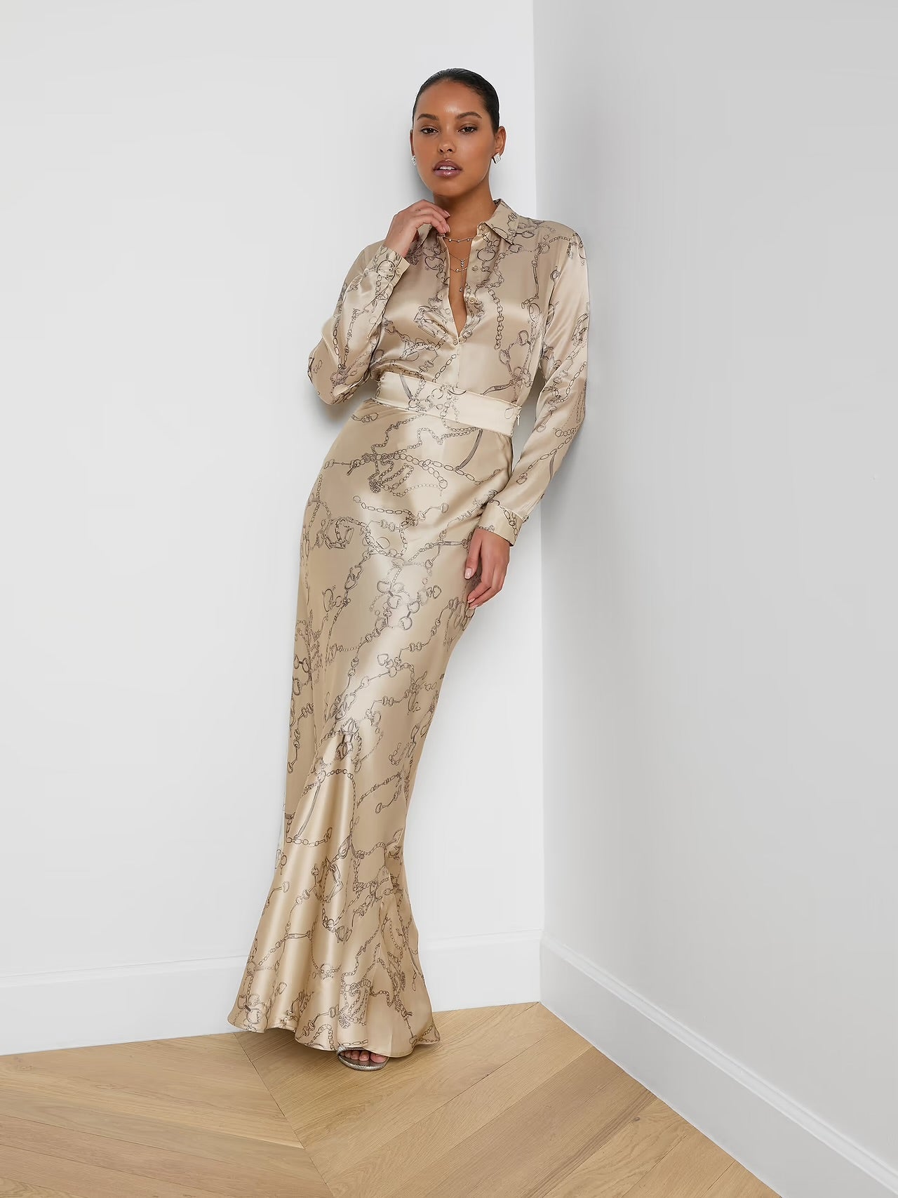 Ryker Waistband Bias Skirt