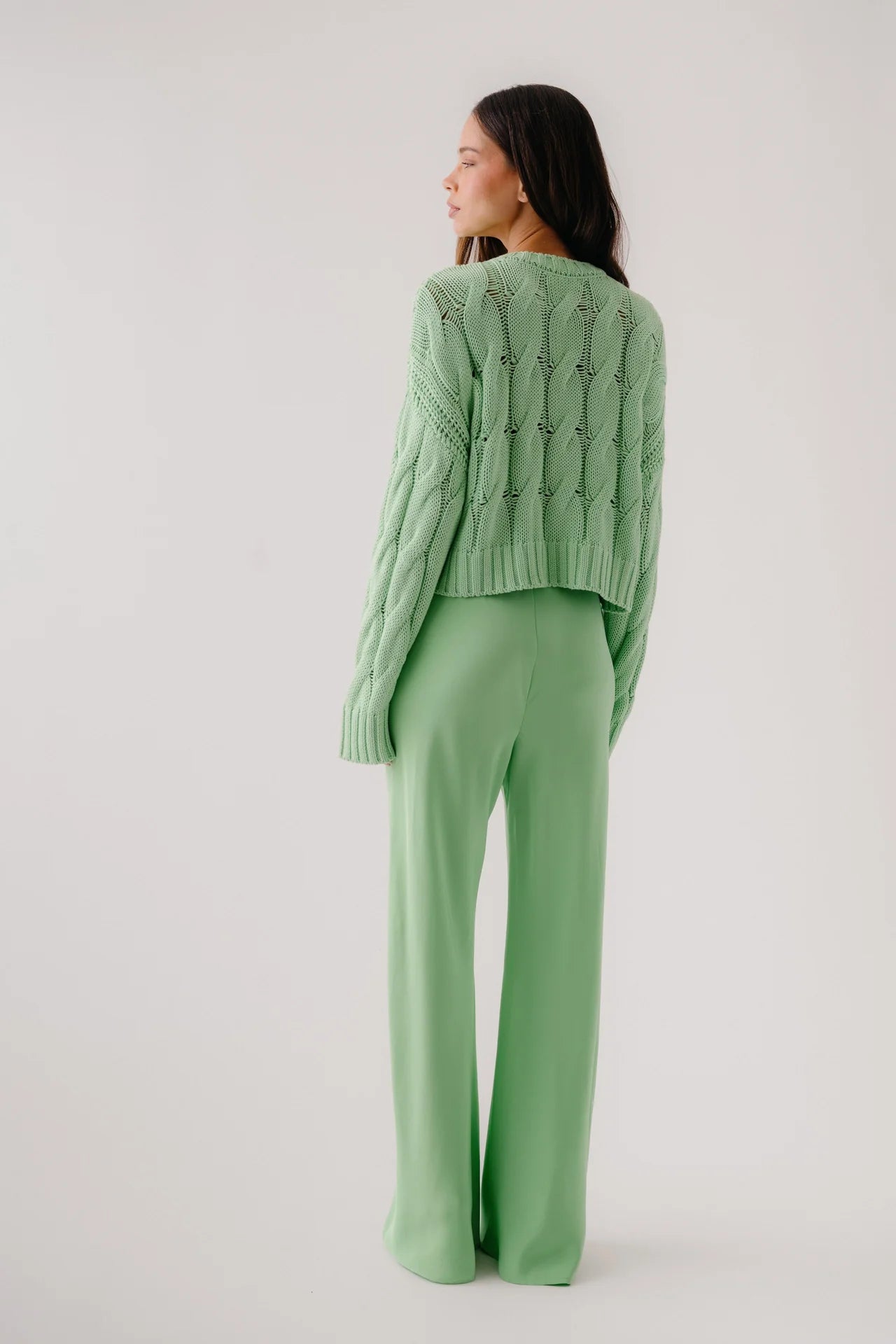 Naomi Bias Pull On Pant