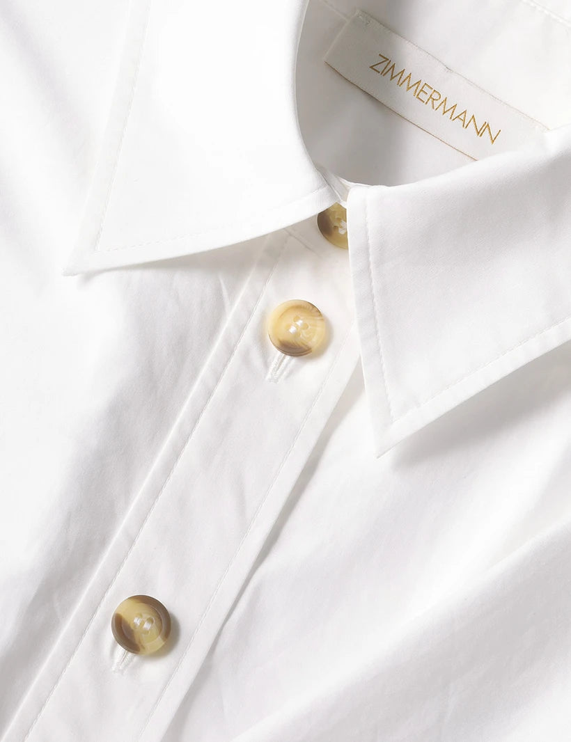 Rebellion Poplin Wrap Blouse