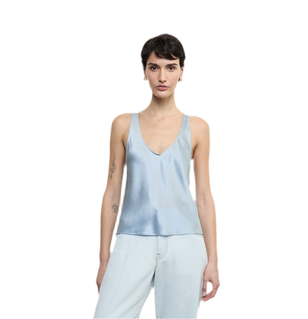Silk Satin Tank