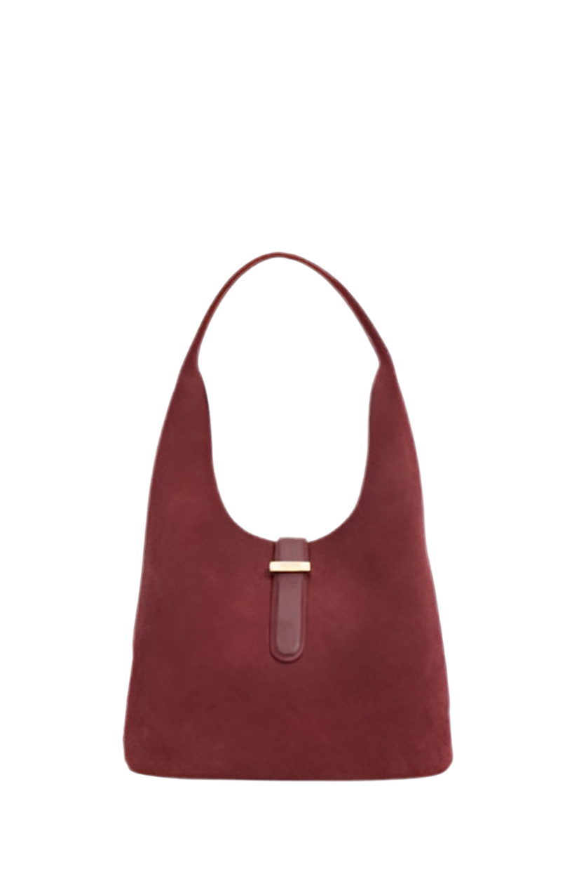 Khai Suede Hobo Bag