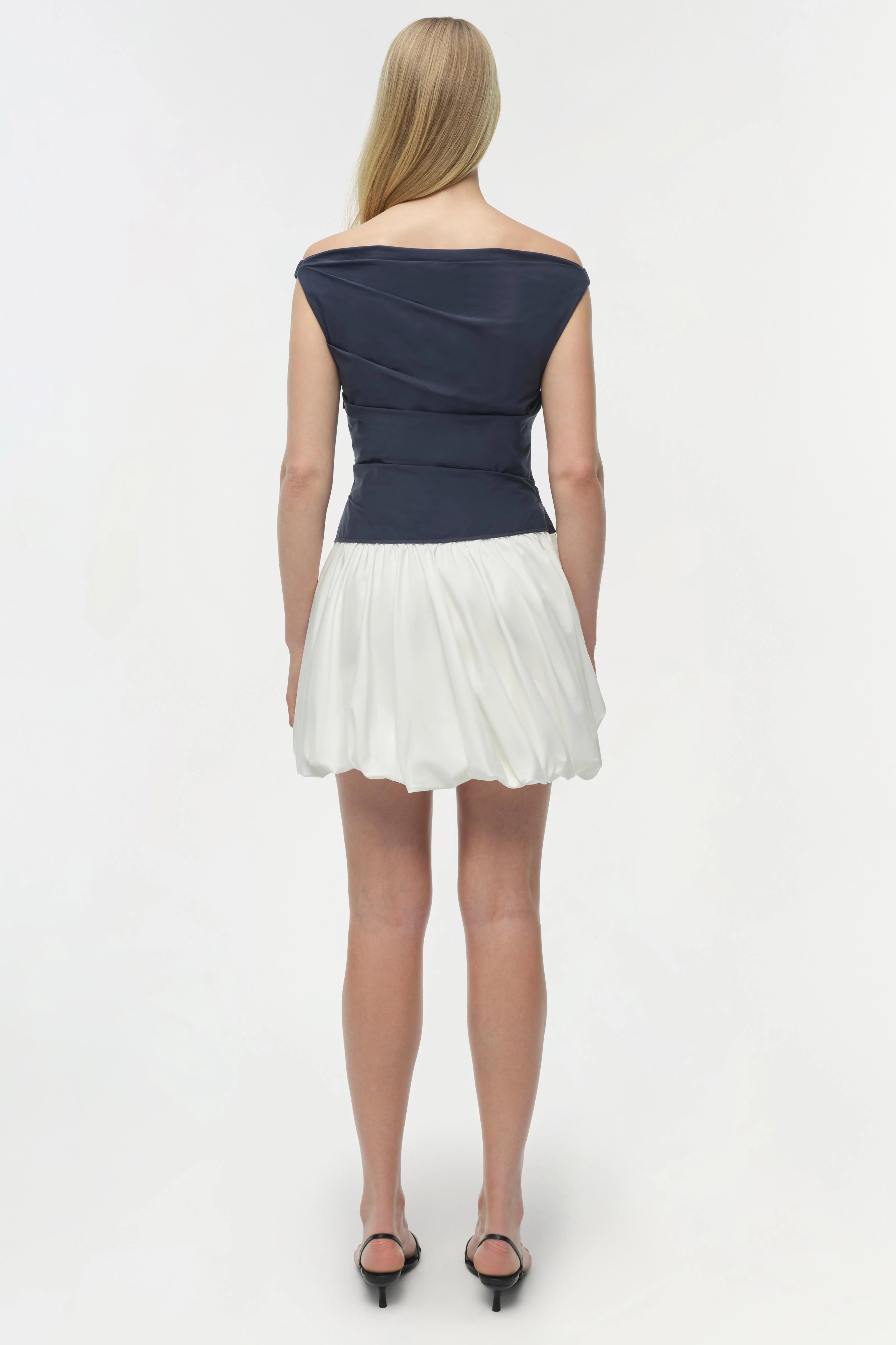 Salina Cotton Bubble Mini Dress