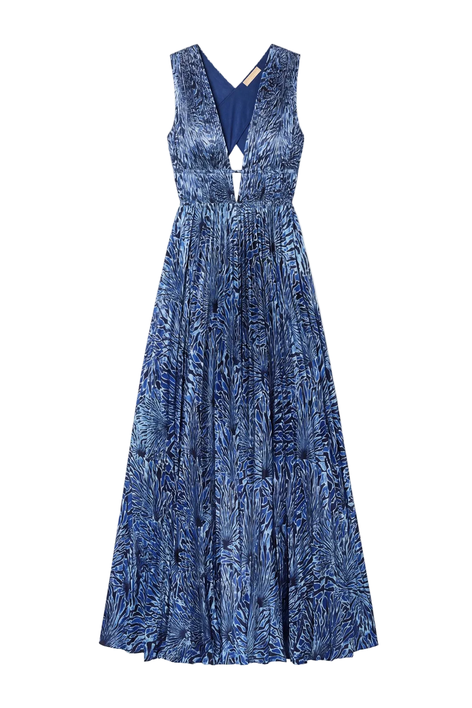 Lena Sleeveless Satin Gown