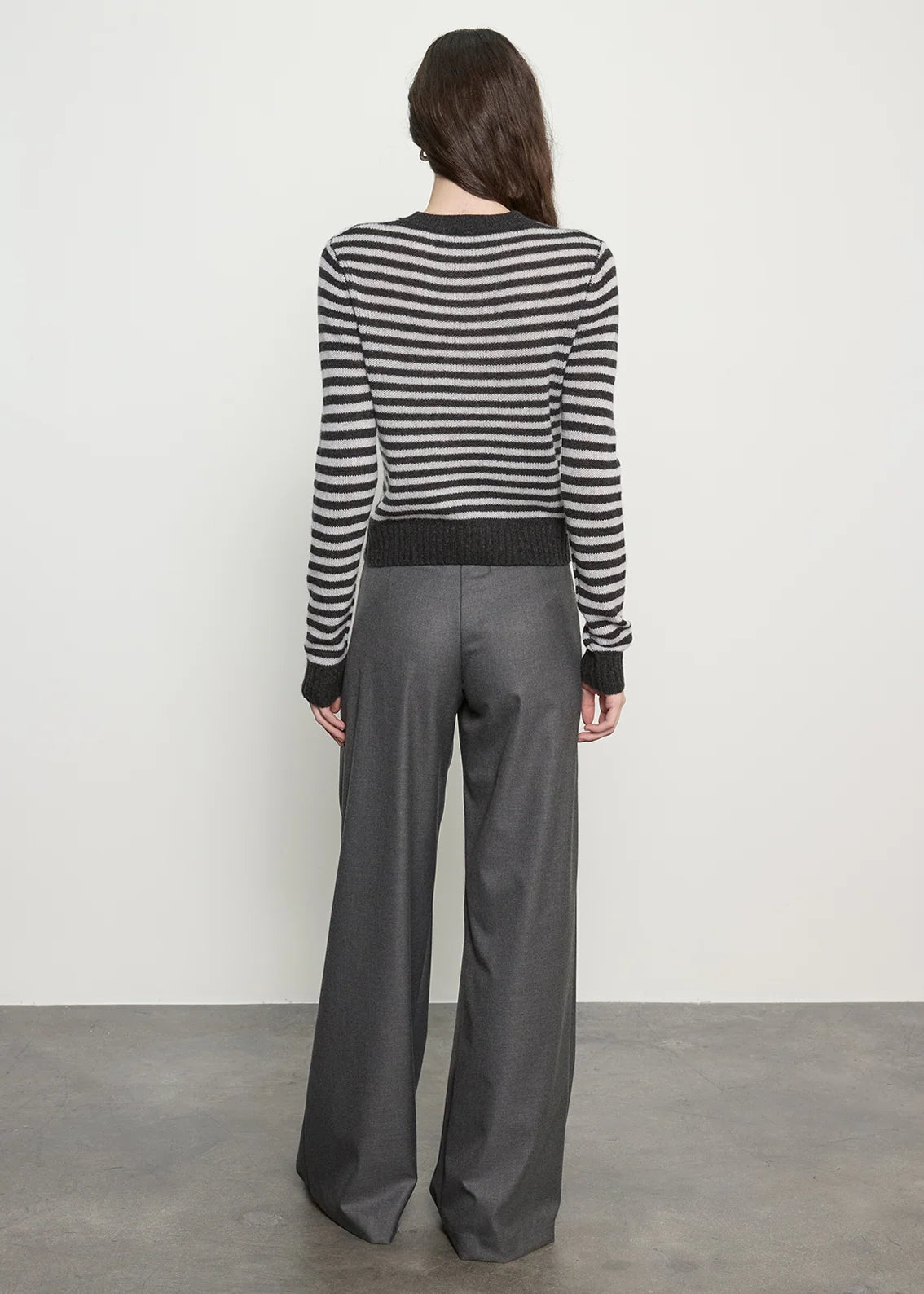 Cashmere Shrunken Crew