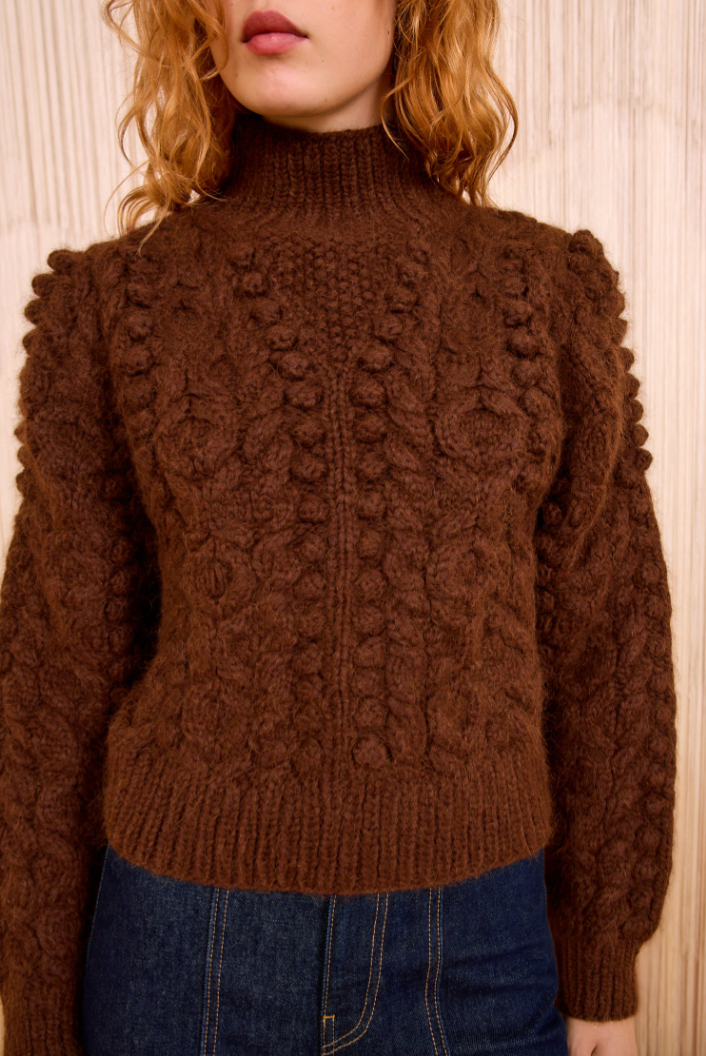 Albia Alpaca Knit Pullover