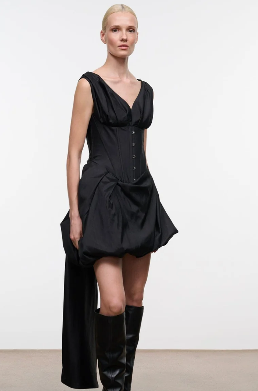 Fabianne Silk Mini Dress