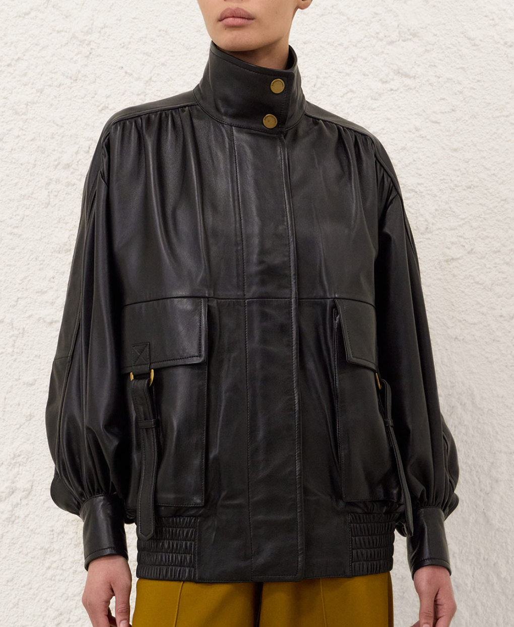 Valiant Leather Biker Jacket