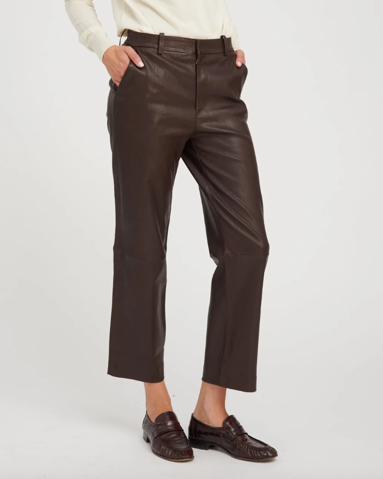 Cropped Baggy Trousers