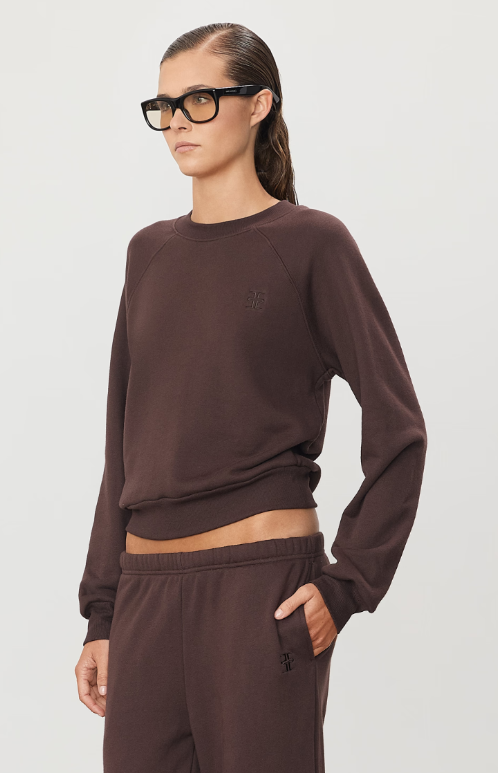 Shrunken Raglan Sweatshirt