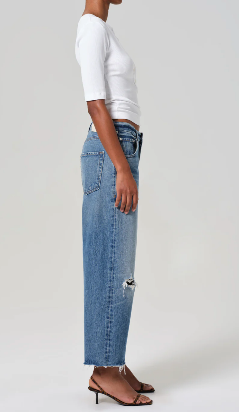 Ayla Raw Hem Crop