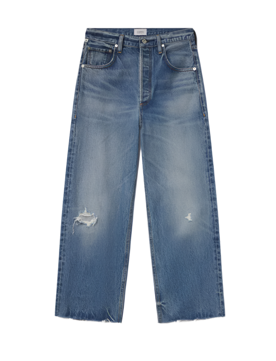 Ayla Raw Hem Crop