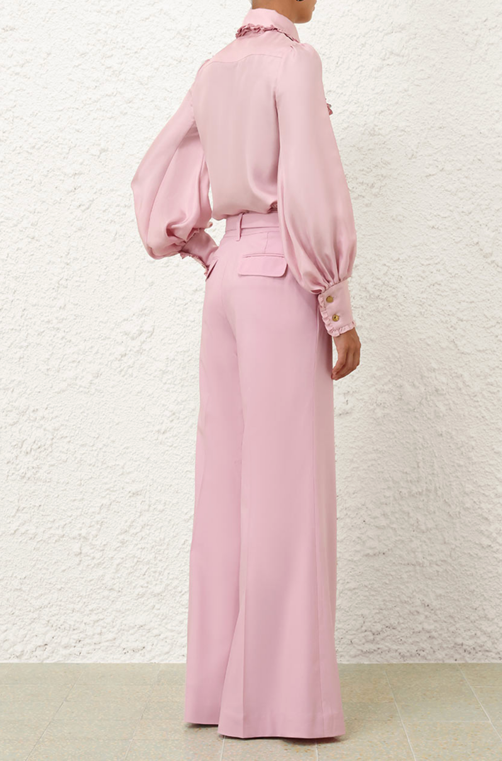 Twill Bow Shirt