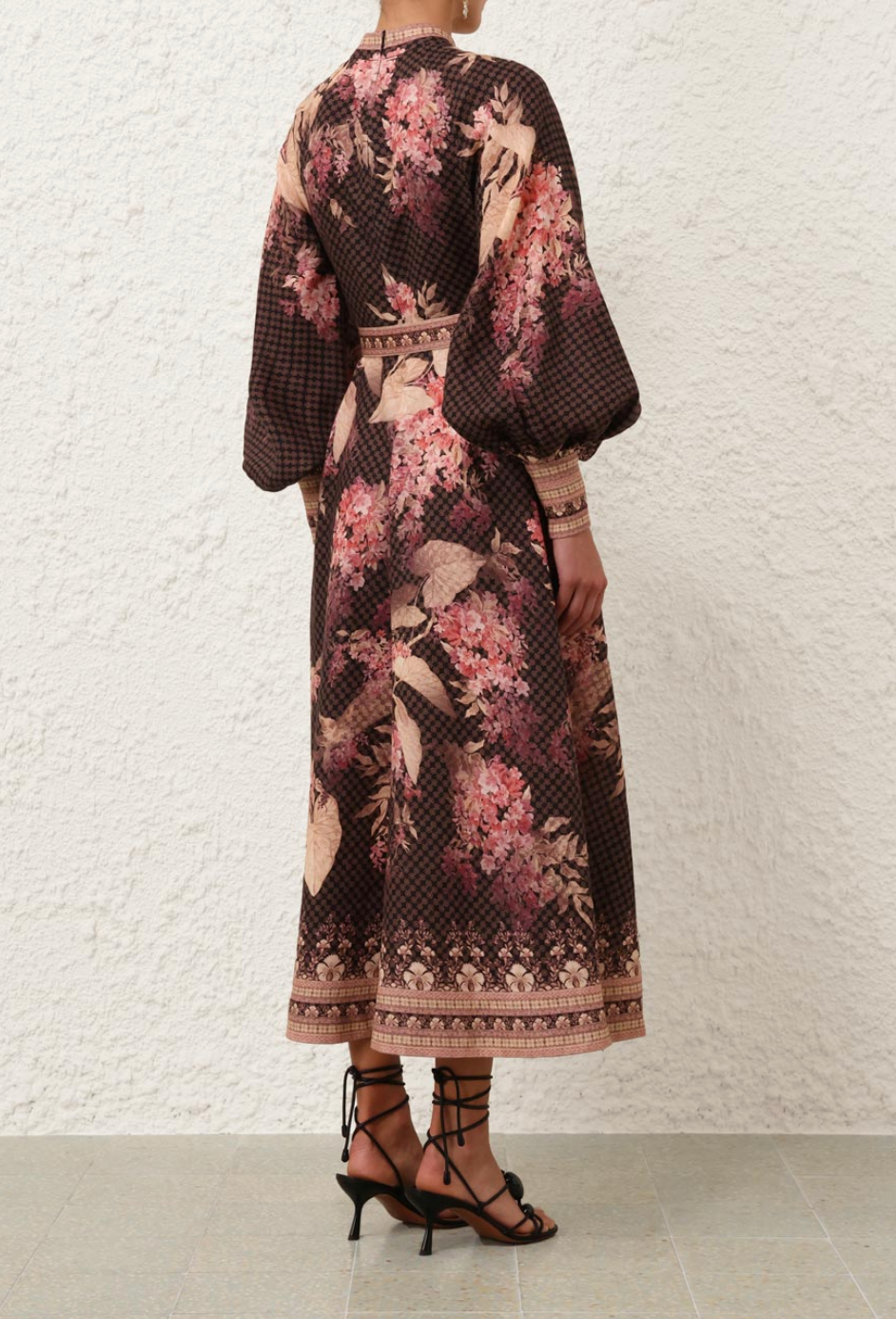 Illuminate Buttoned Midi Dress