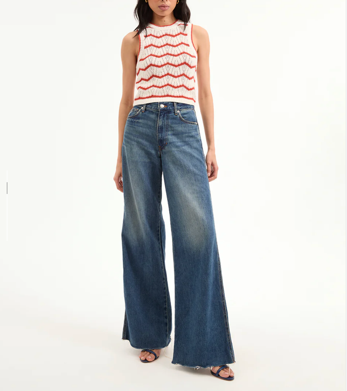 Cropped Jerrel Knit Tank