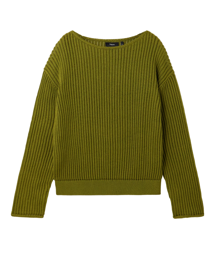 Easy Open Neck Sweater