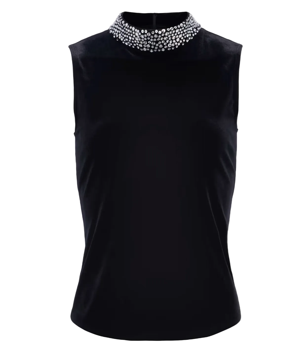 Madelyn Embellished Velvet Top