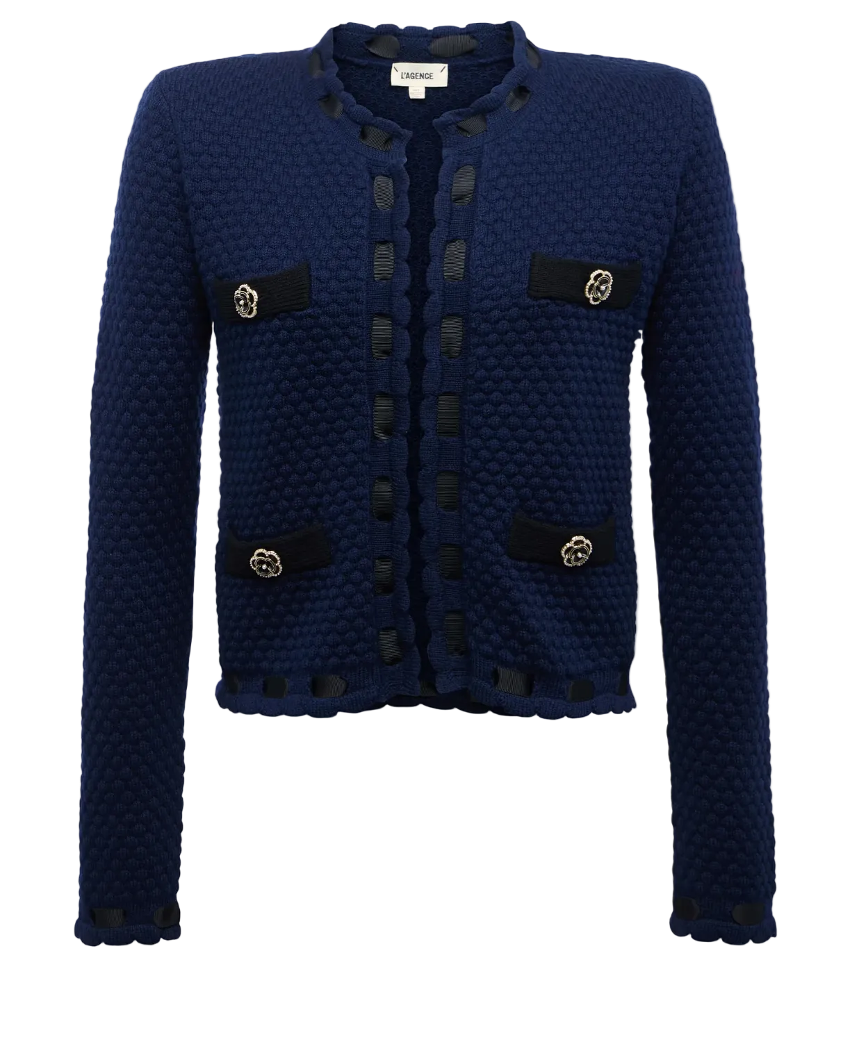 Astor Contrast Trim Cardigan