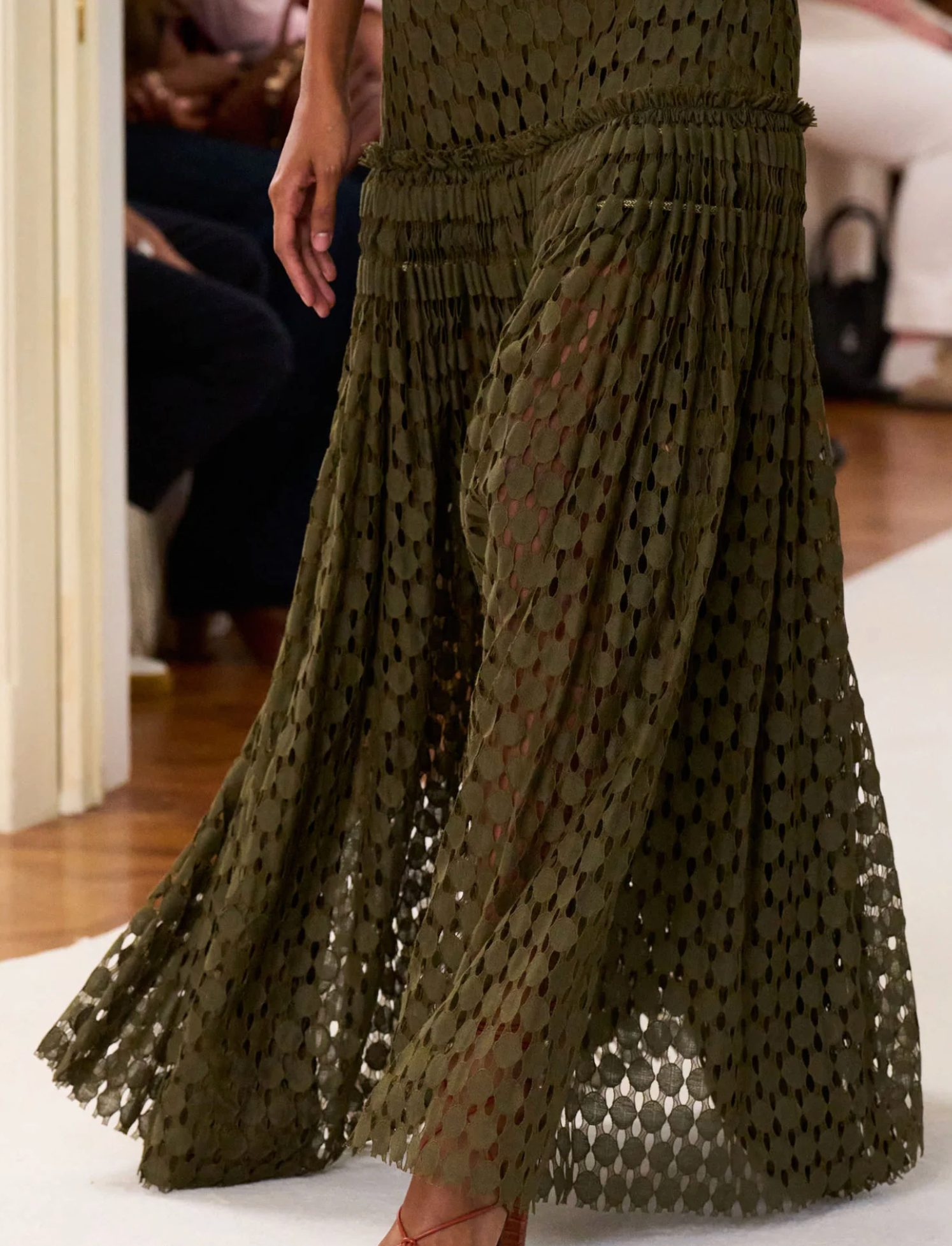 Aris Lace Maxi Skirt