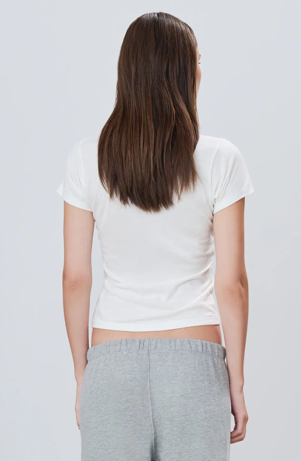 Fitted Crewneck Short Sleeve Tee