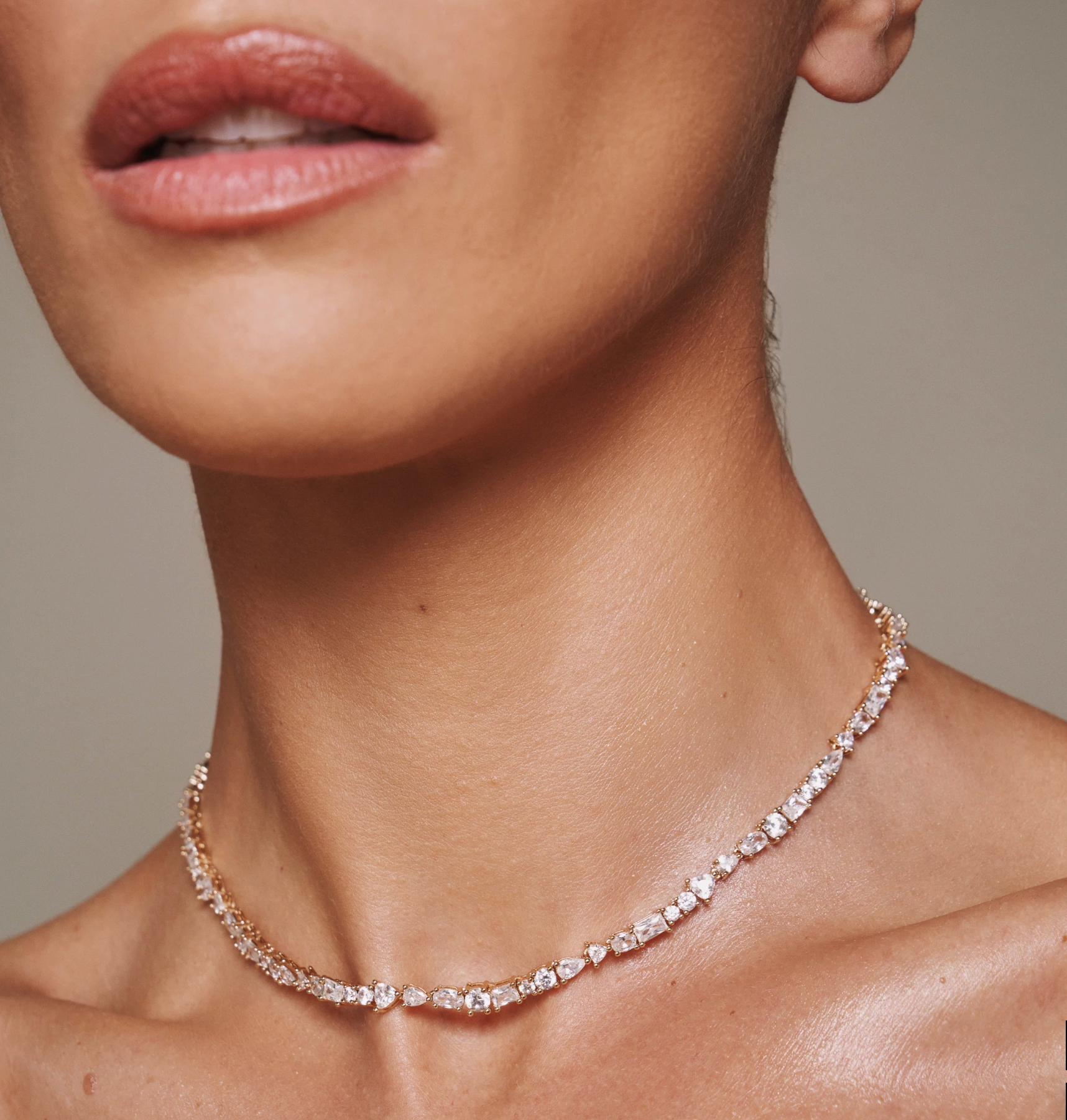 Mavis Tennis Necklace