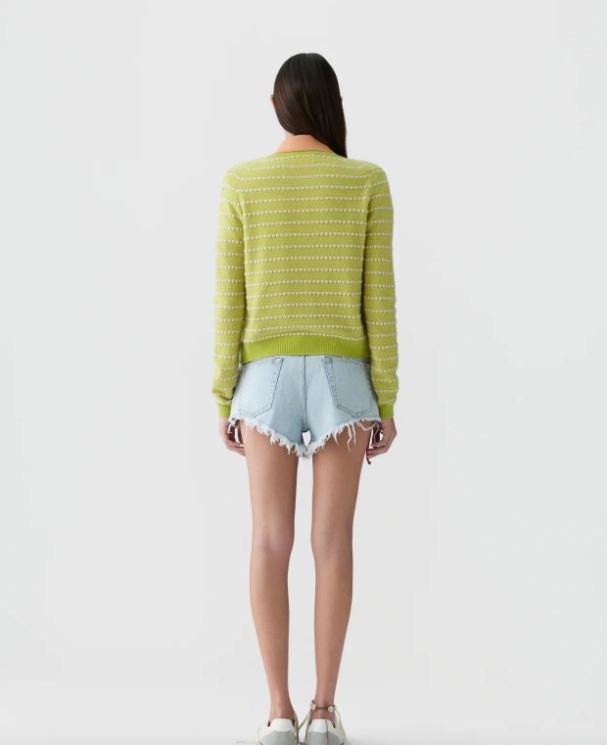 Pebble Stripe Jane Cardigan