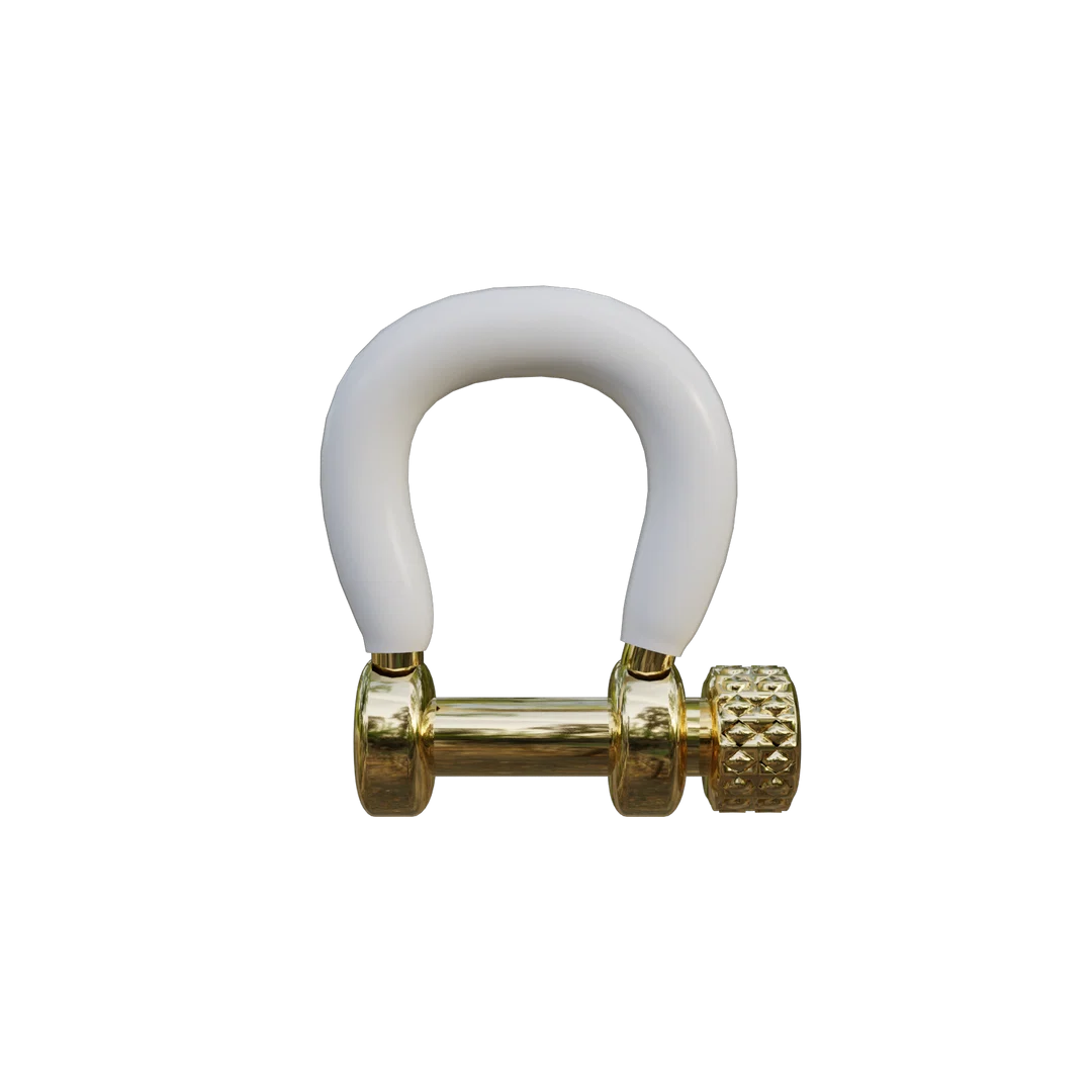 White Carabiner