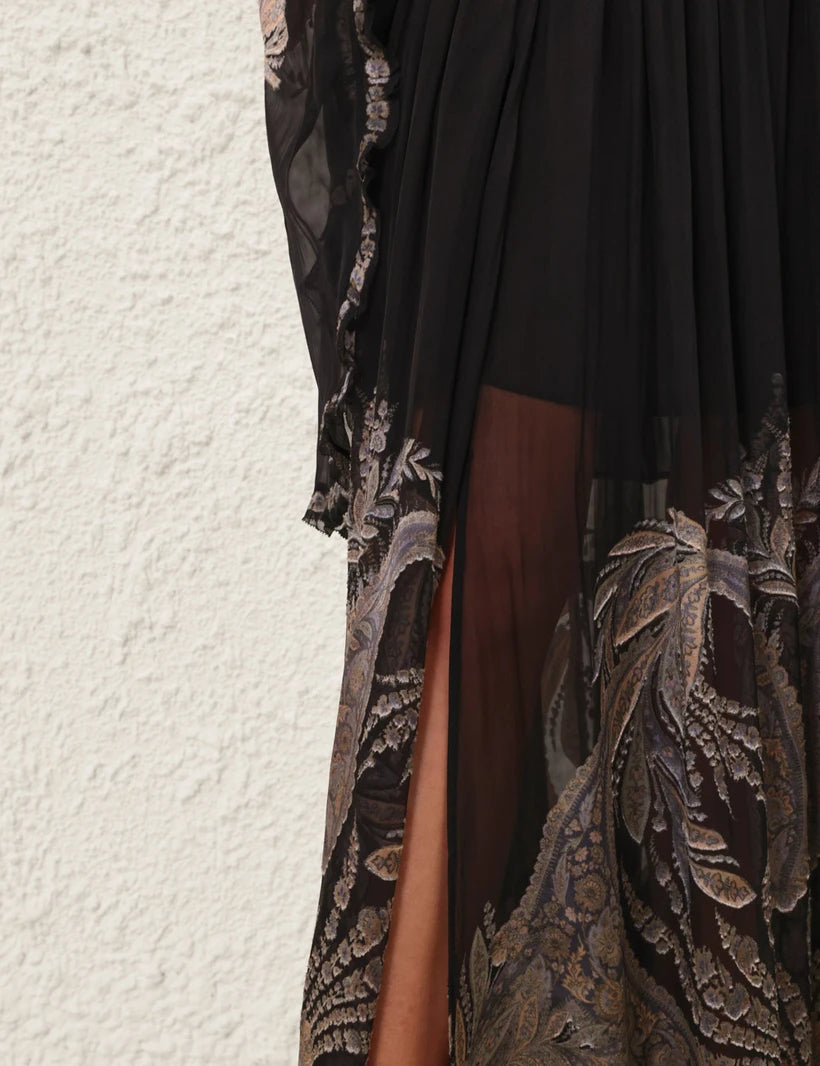 Dream Burnout Maxi Skirt