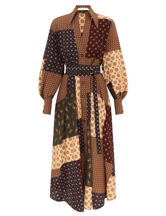 Tuck Midi Dress