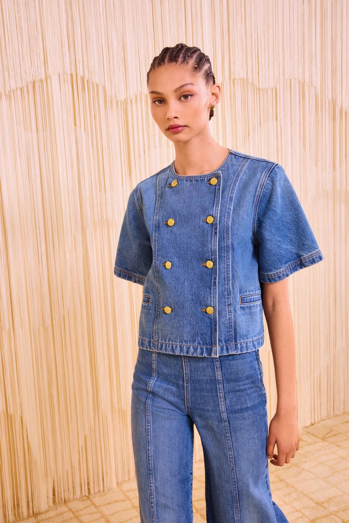 Serge Short Sleeve Jacket