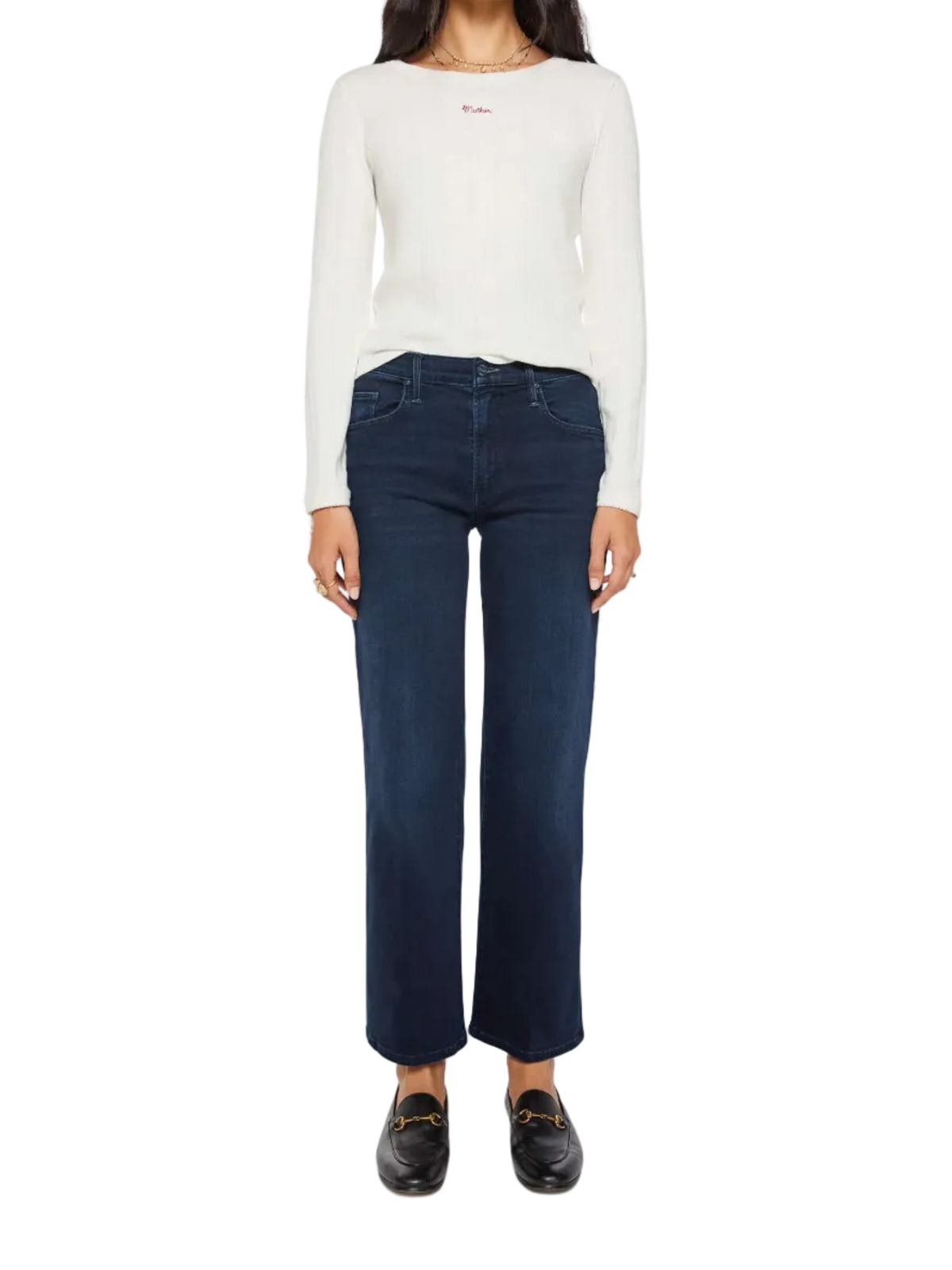 Mid Rise Rambler Zip Ankle Jean