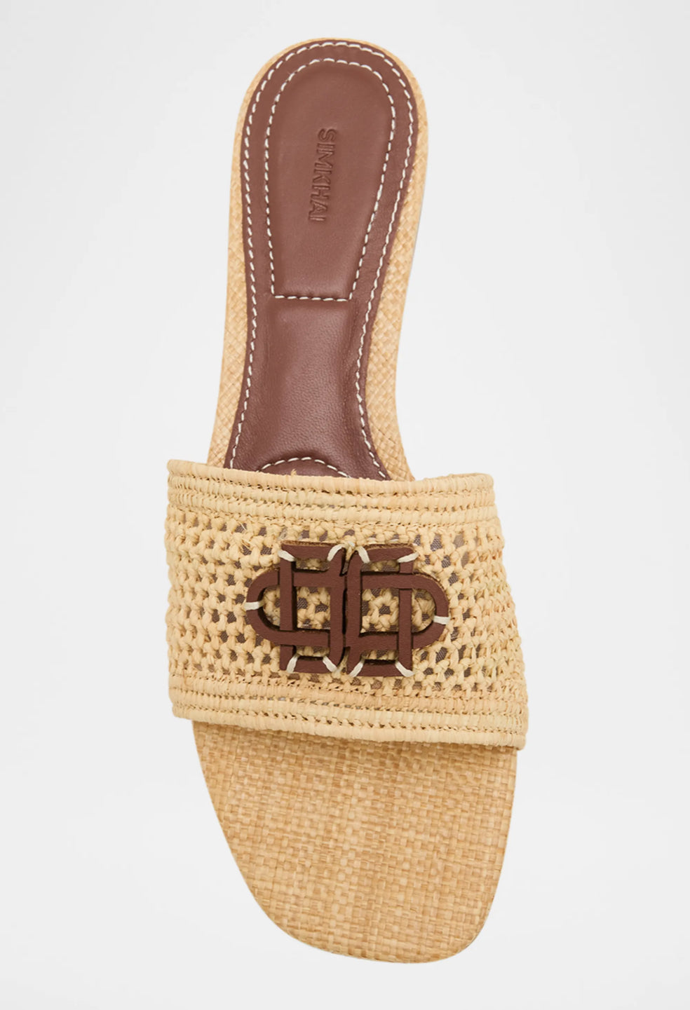 Delphie Raffia Flat