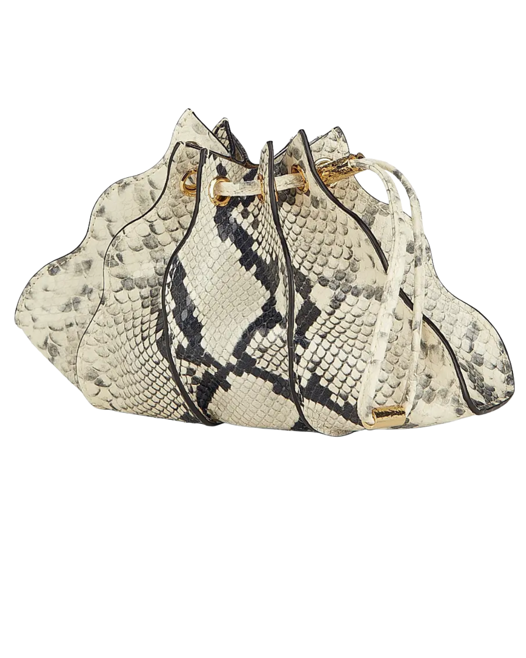 Adria Pleated Wave Mini Crossbody