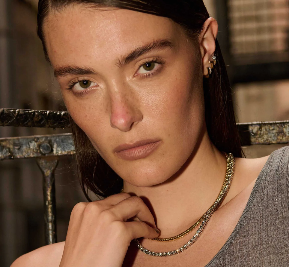 Ivy Duo Tennis Necklace