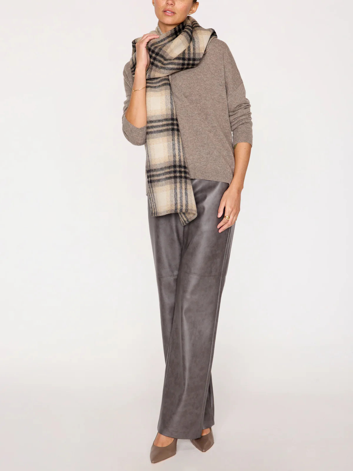 Stowe Plaid Scarf