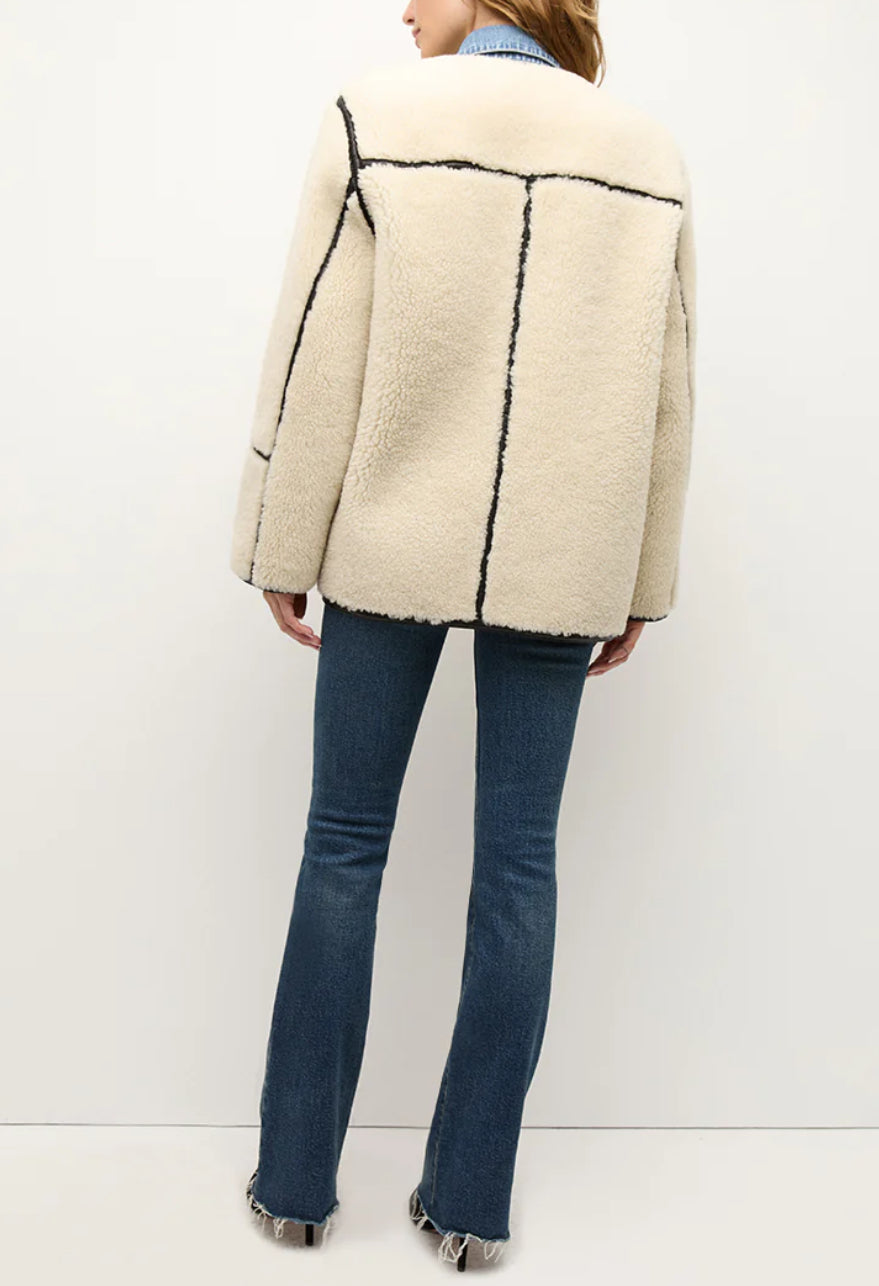 Anya Reversible Shearling Coat