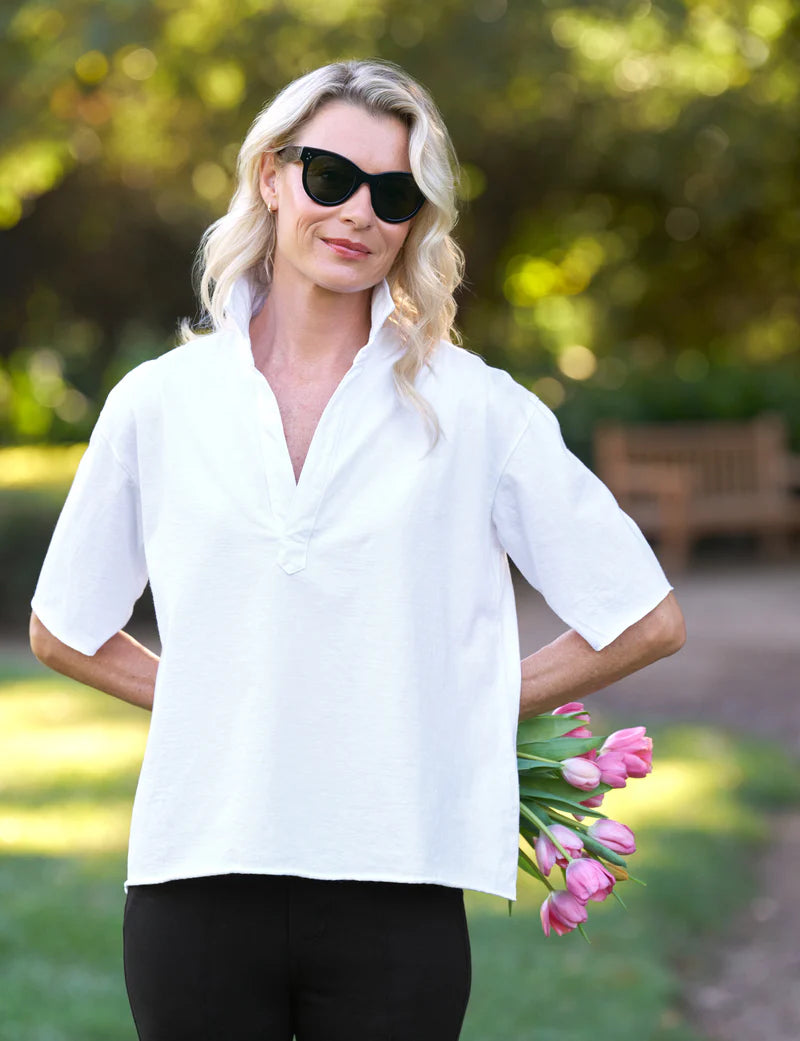 Patty Popover Henley