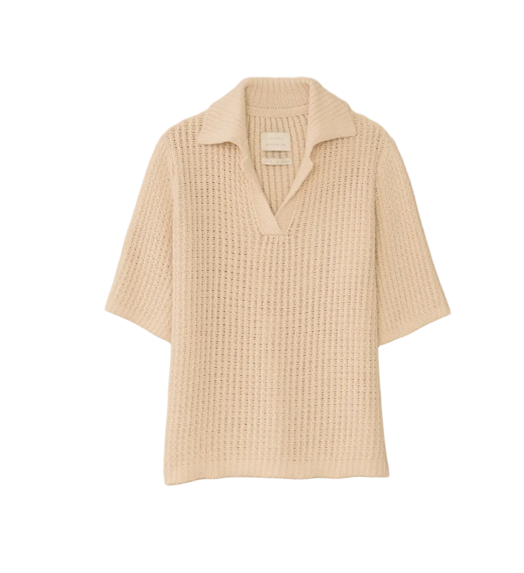 Rack Knit Polo