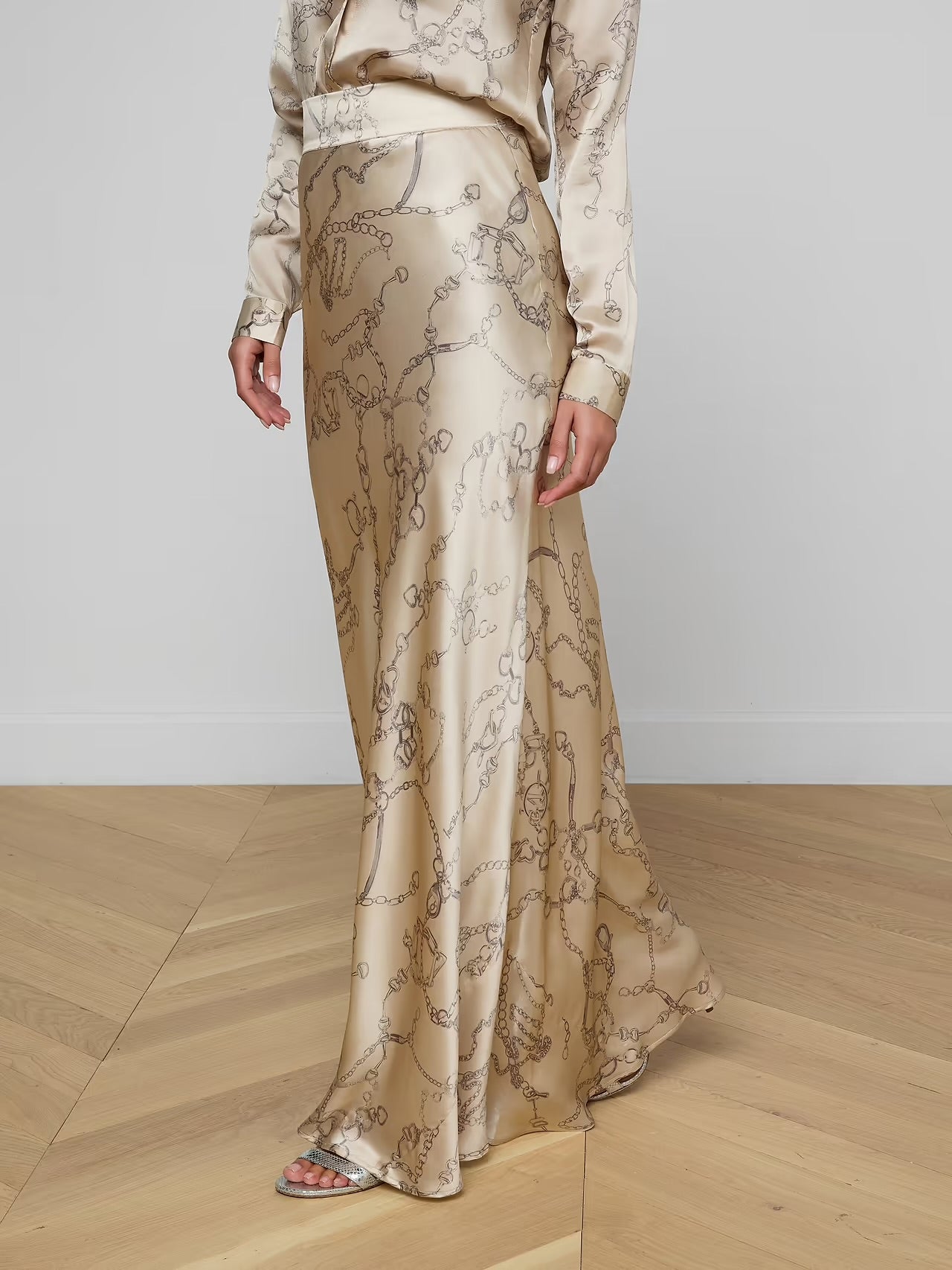 Ryker Waistband Bias Skirt