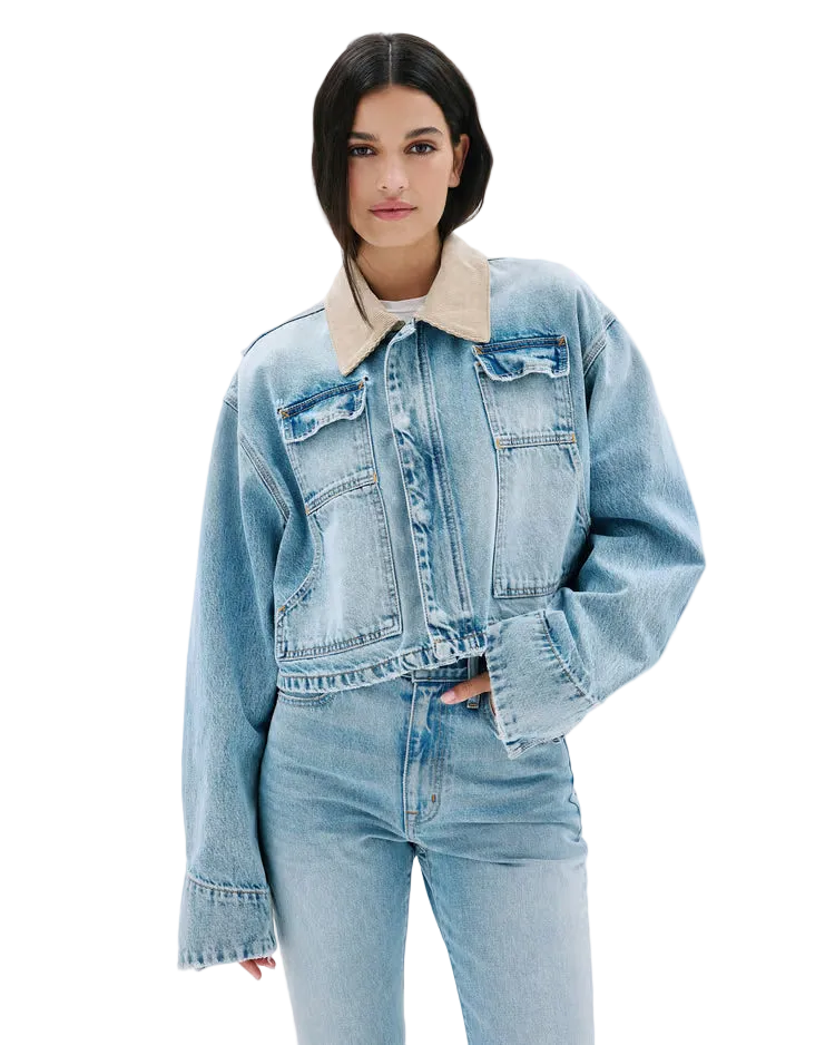 Connor Cropped Worker Jacket
